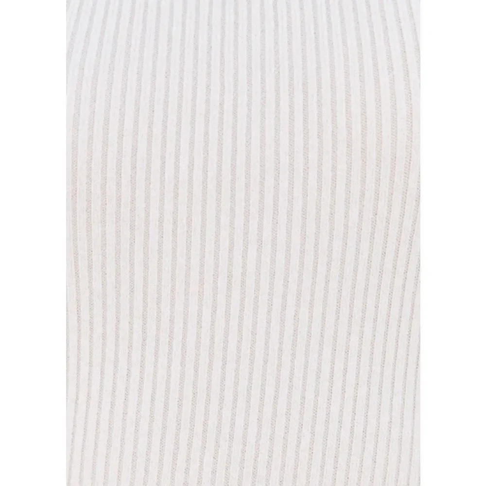 🔥 POLKA DOT • LONG SLEEVE KNIT TOP - IVORY - XL🔥 - Picture 9 of 10